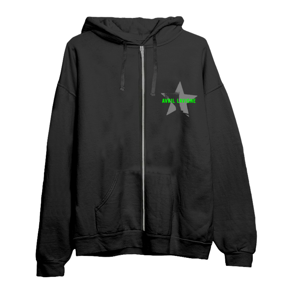 Avril Lavigne - What The Hell Zip Hoodie