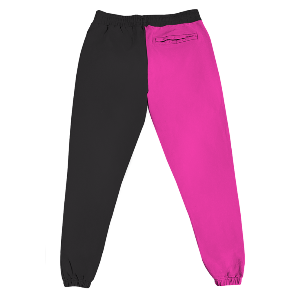 Avril Lavigne - Pink + Black Split Joggers
