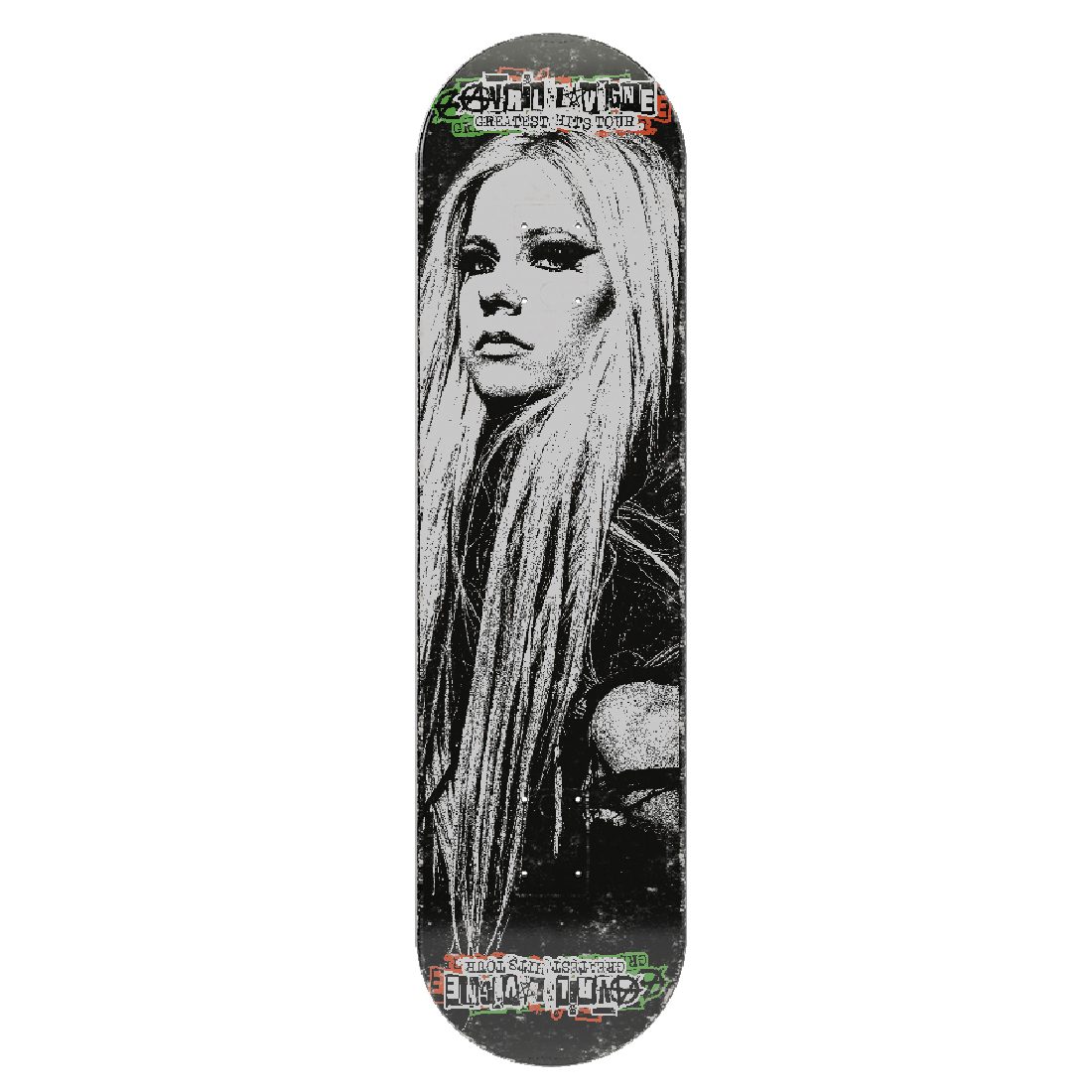 Avril Lavigne - Greatest Hits Tour 2025 Skate Deck