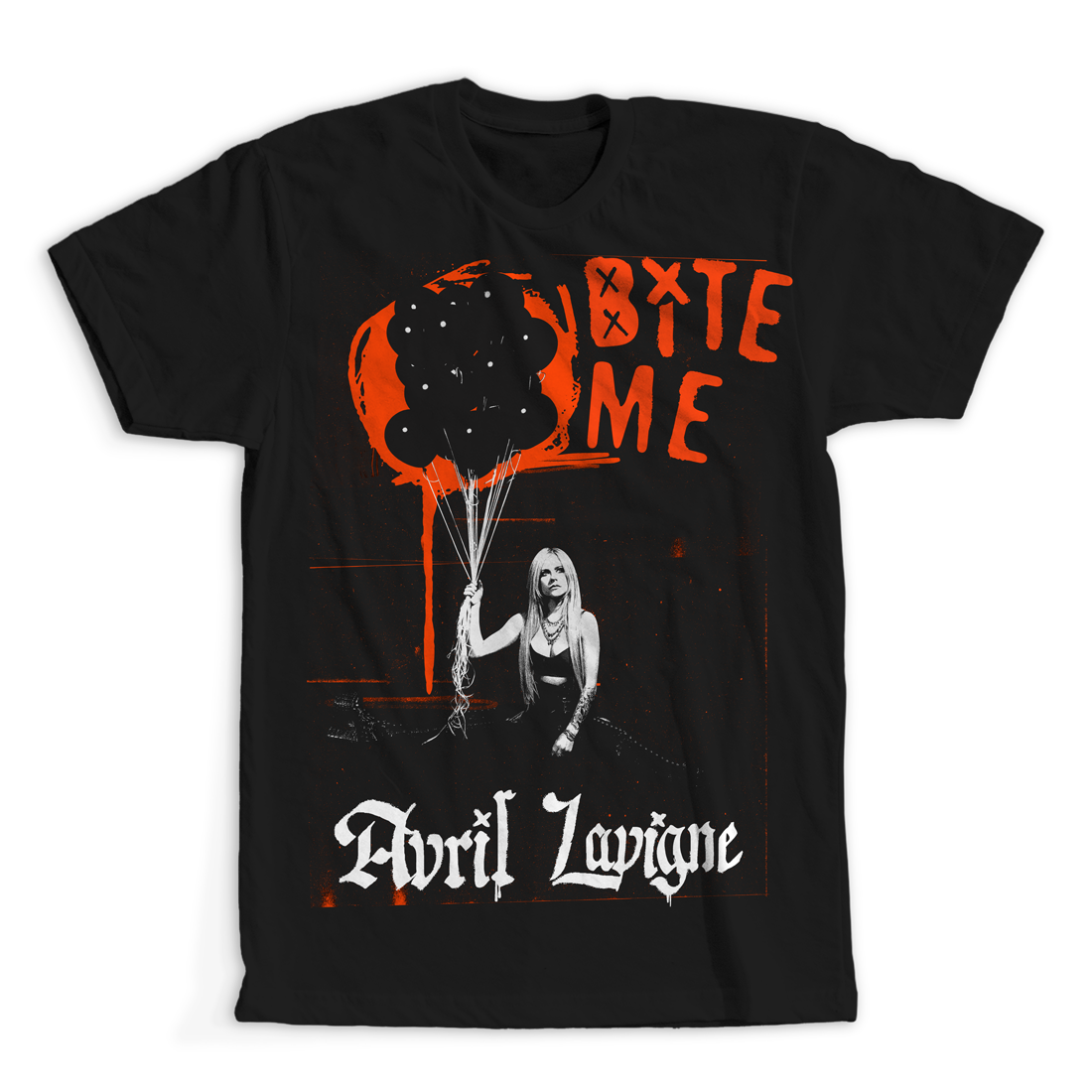 Avril Lavigne - Bite Me Europe and UK Tour 2023 Dateback T-Shirt